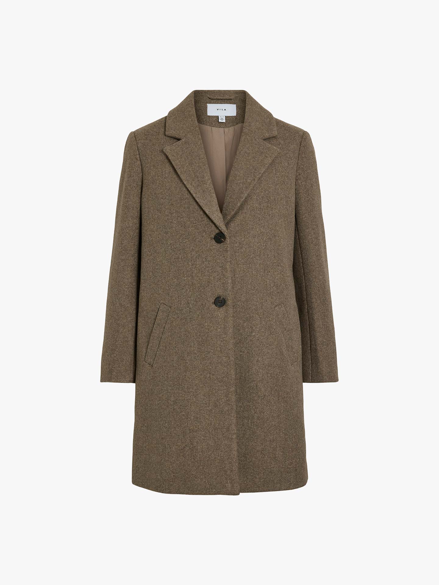 Casaco com Gola de Lapela