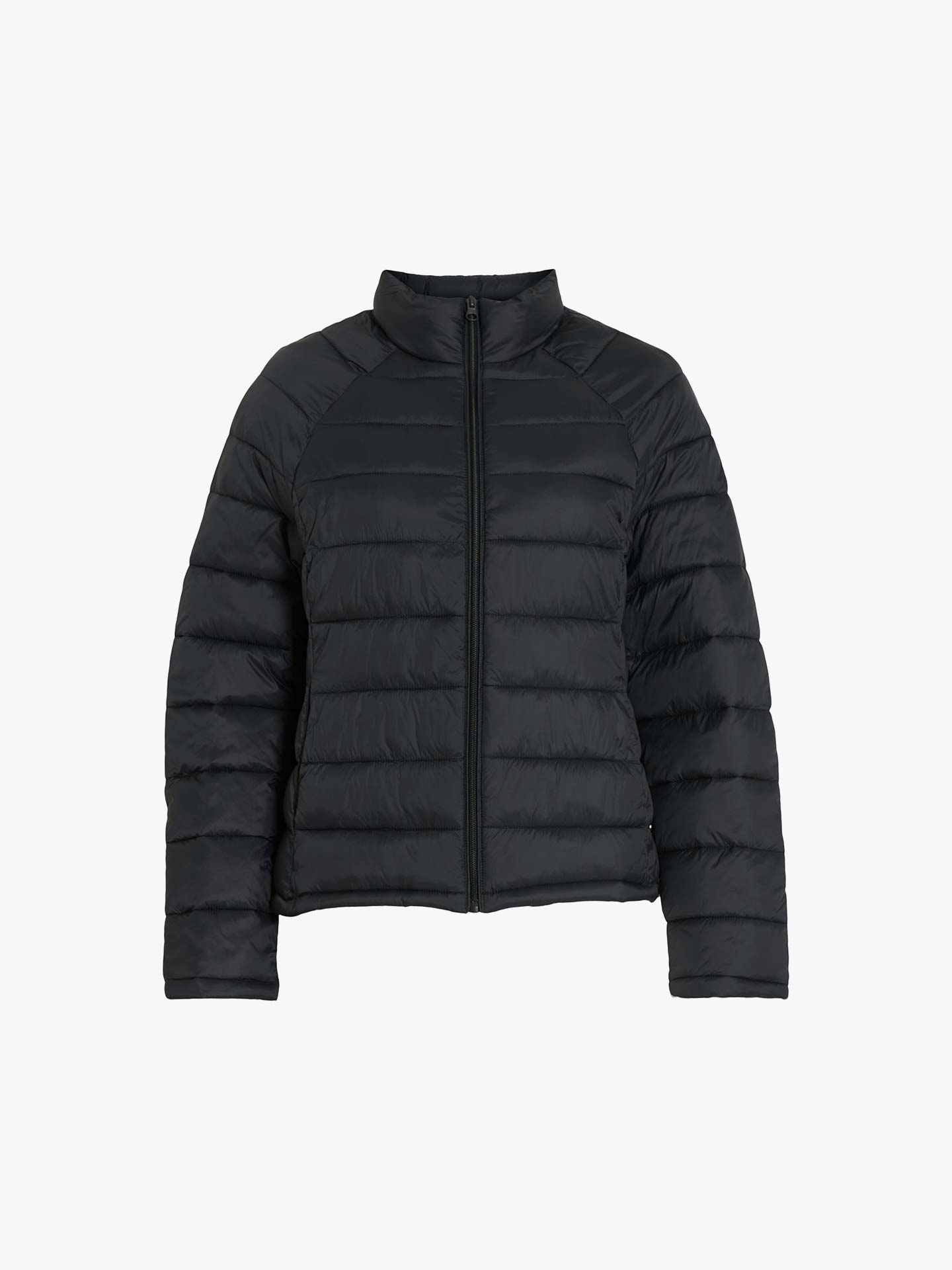 Blusão Acolchoado com Gola Alta