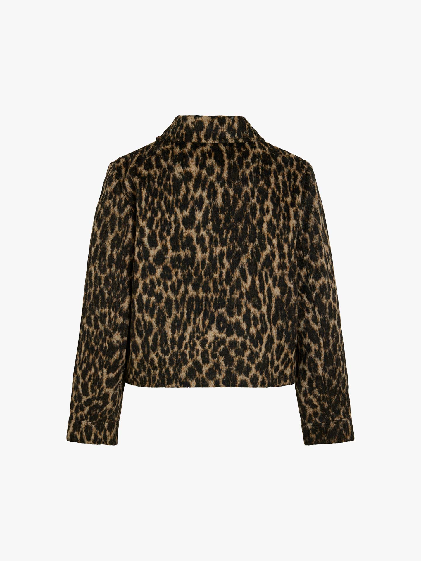 Casaco com Padrão Leopardo