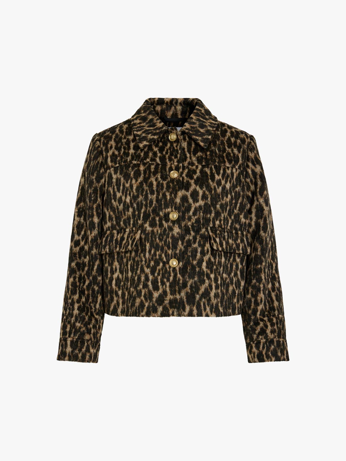 Casaco com Padro Leopardo