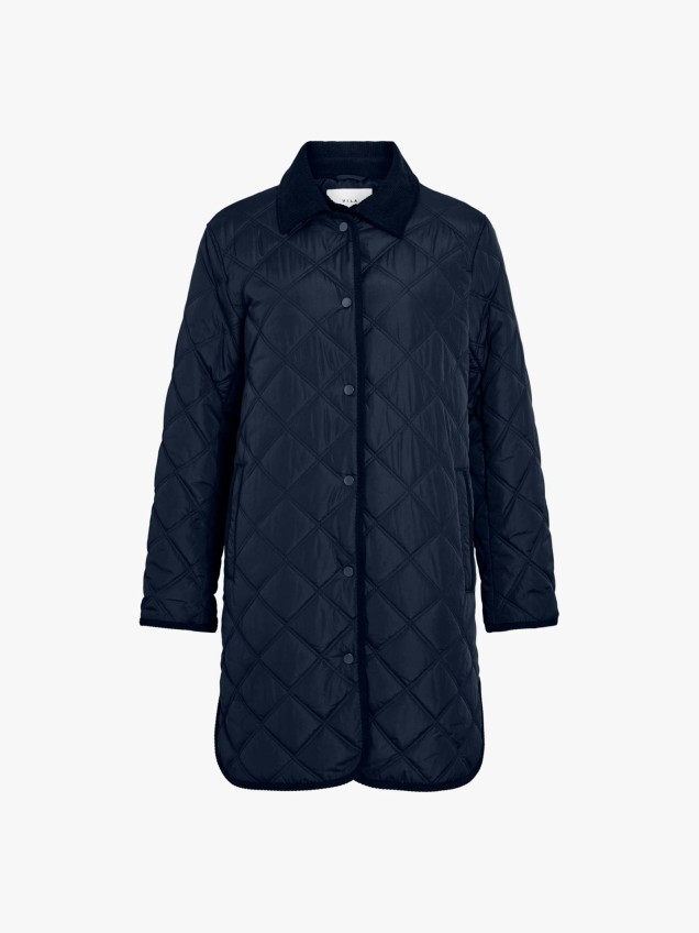 Parka Acolchoada Comprida