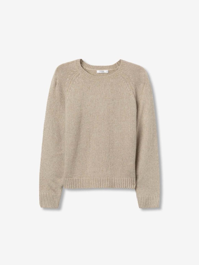 Camisola de Malha com Manga Raglan