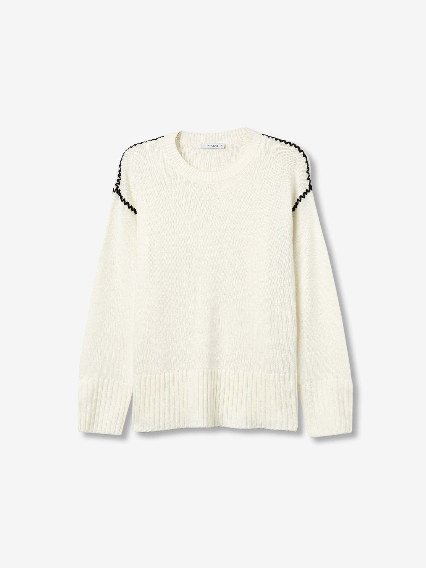 Camisola de Malha com Bordado