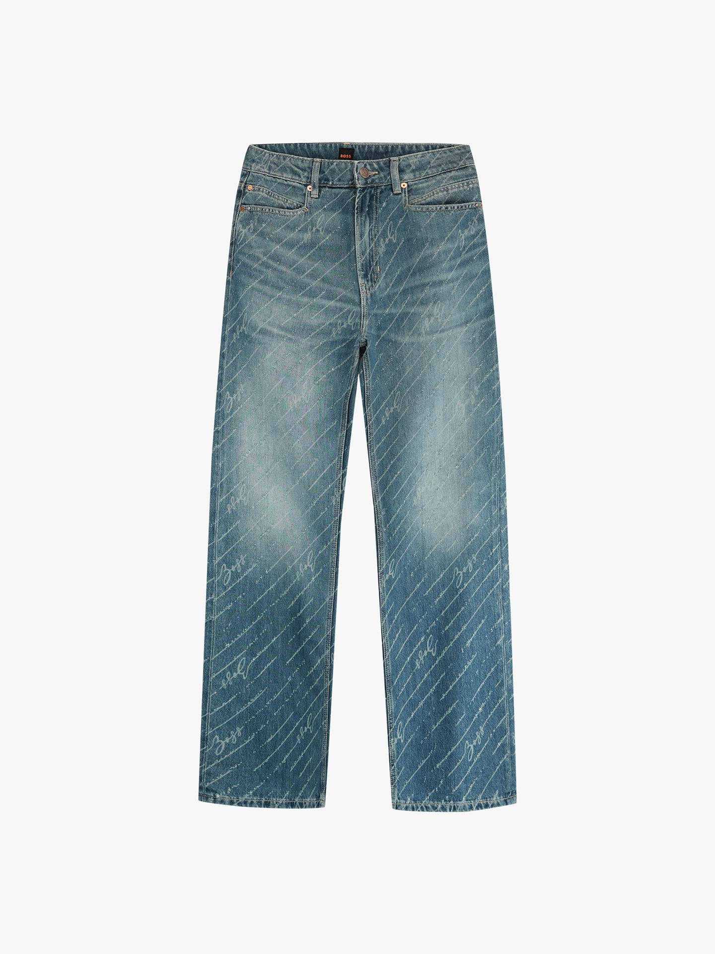 Calças de Ganga Straight Fit