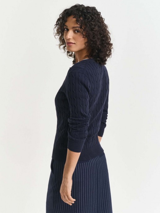 Casaco de Malha Slim Fit