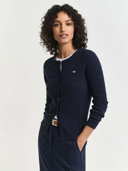 Casaco de Malha Slim Fit