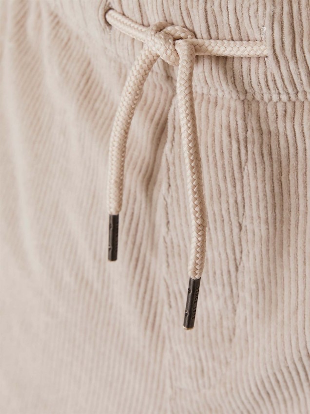 Calças de Bombazina Relaxed Fit