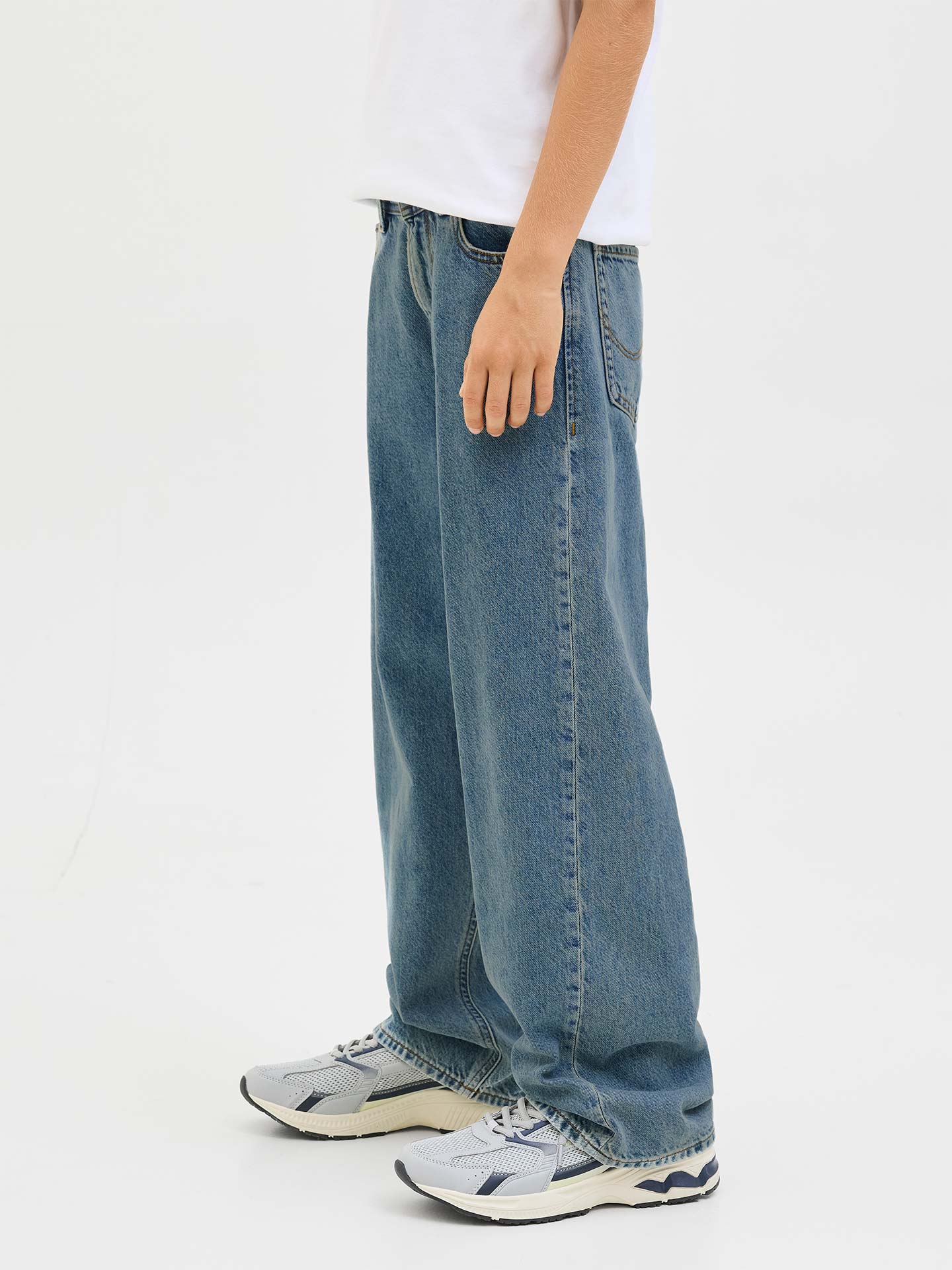 Calças de Ganga Baggy Fit