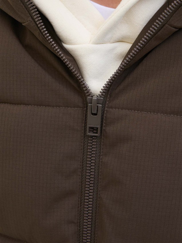 Blusão Acolchoado com Capuz