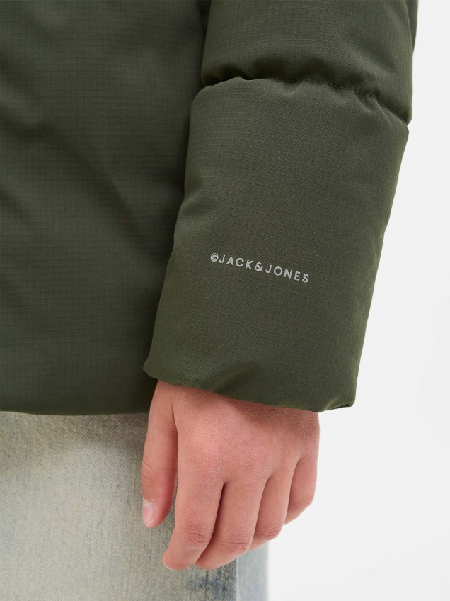 Blusão Acolchoado com Capuz