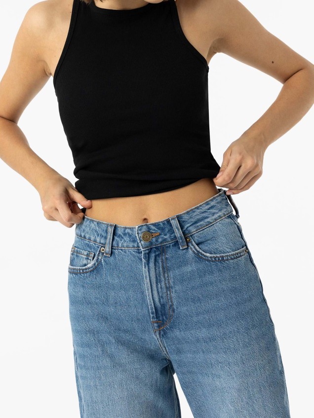 Calças de Ganga Wide Leg Bonnye