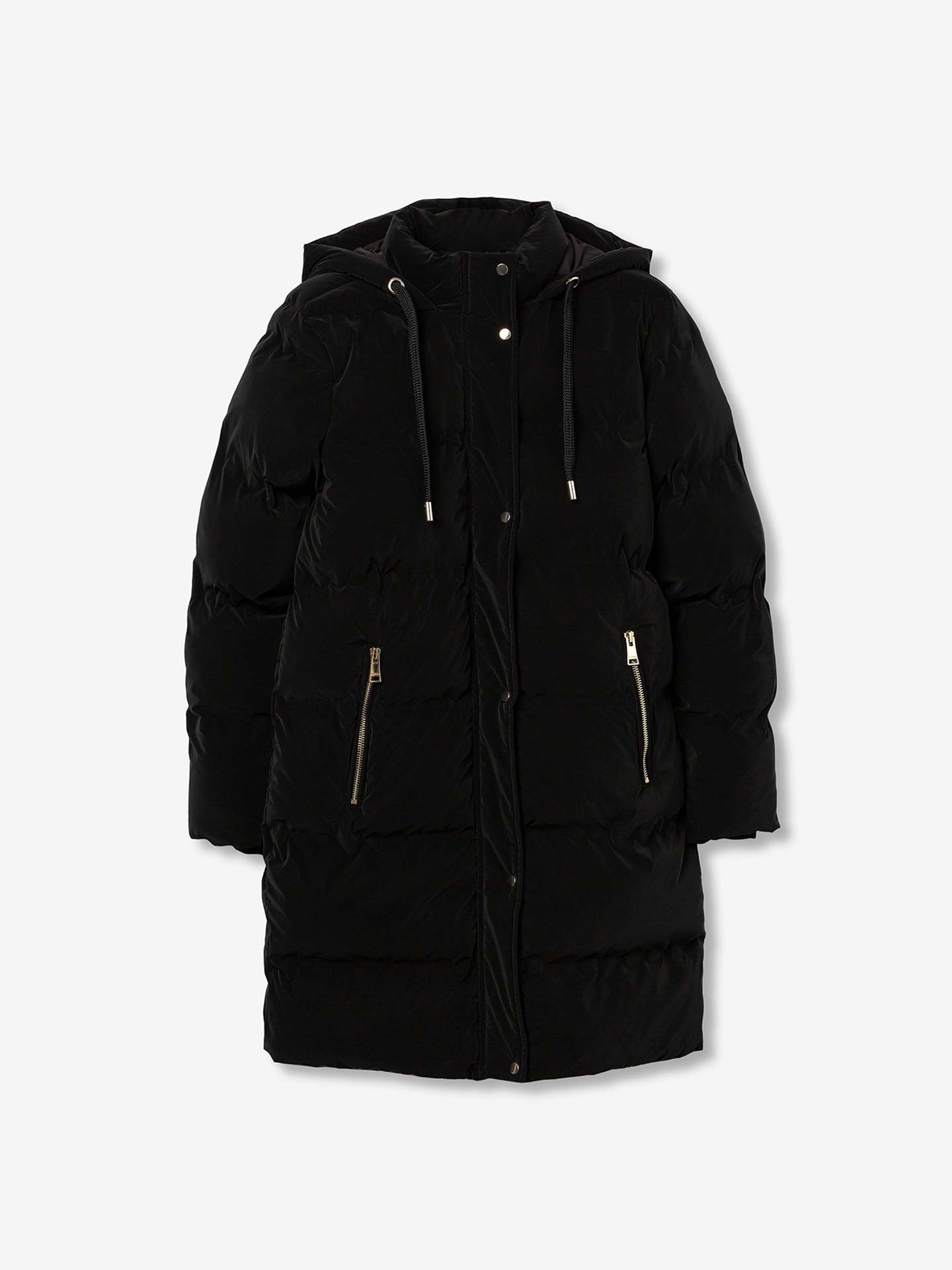 Parka Acolchoada com Capuz