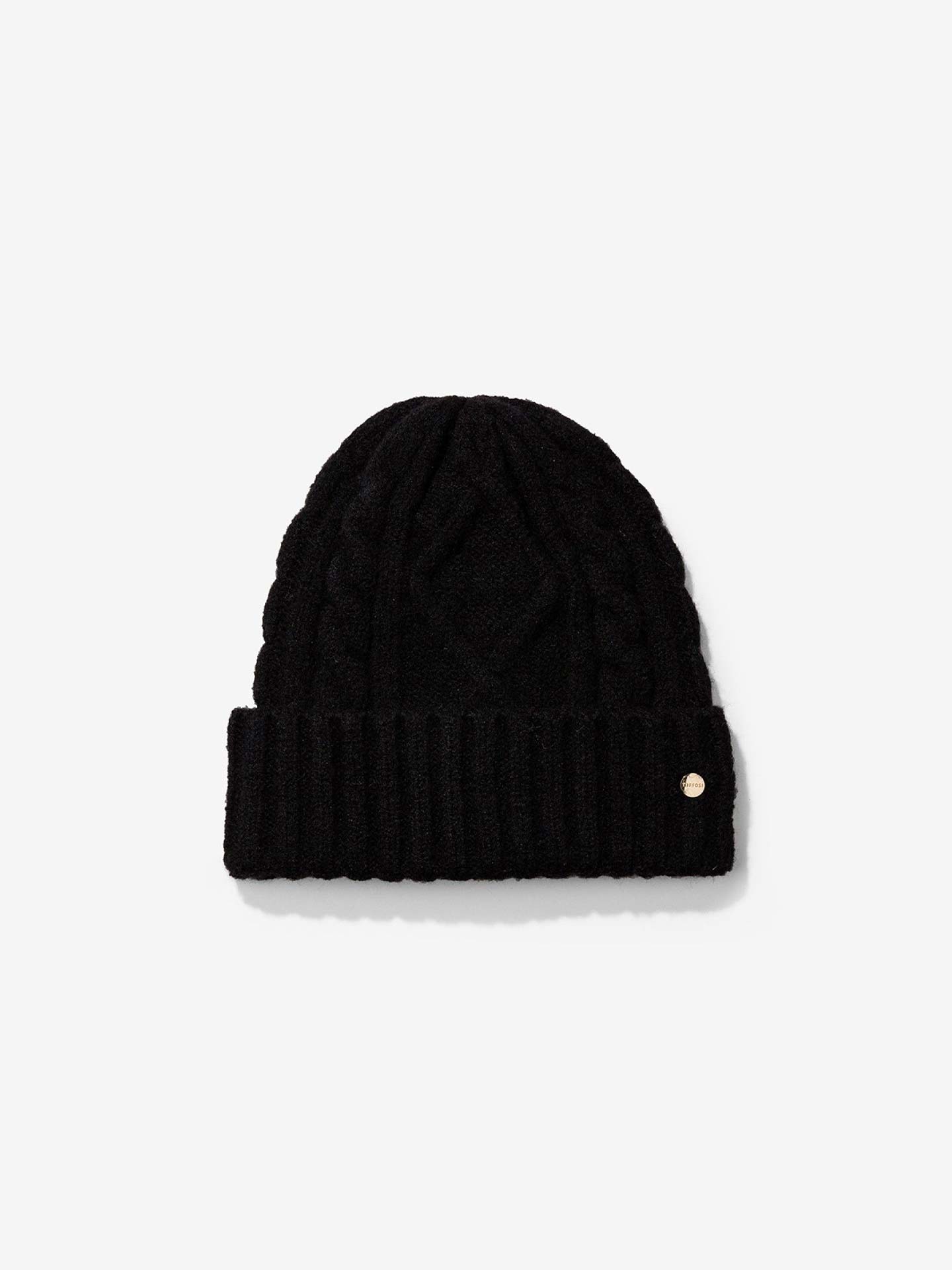 Gorro de Malha com Padro Entranado