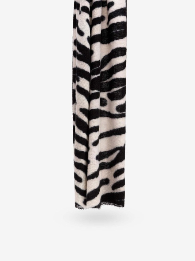 Cachecol com Estampado de Zebra