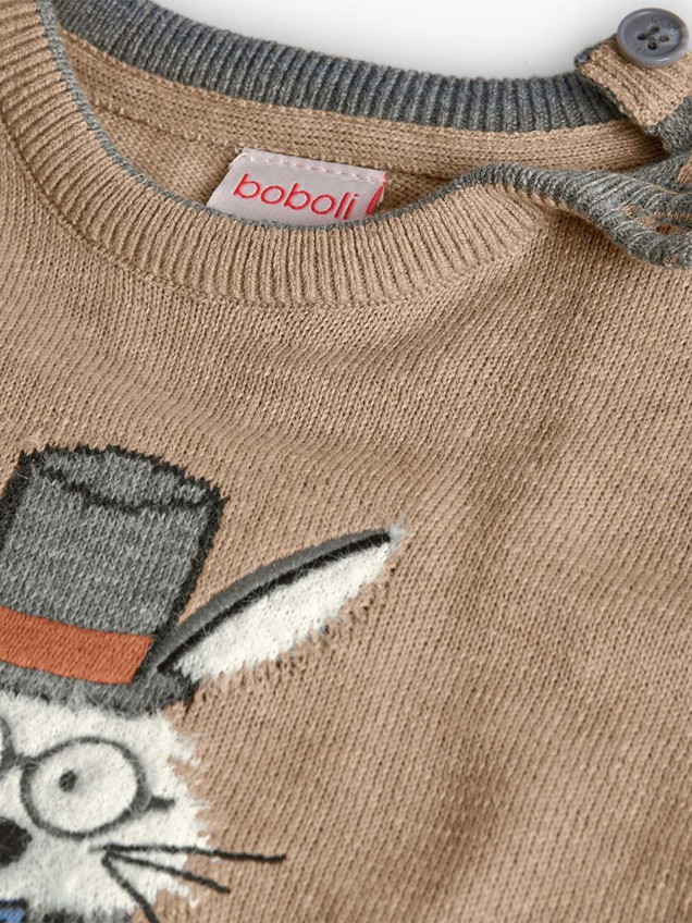 Camisola de Malha Tricotada