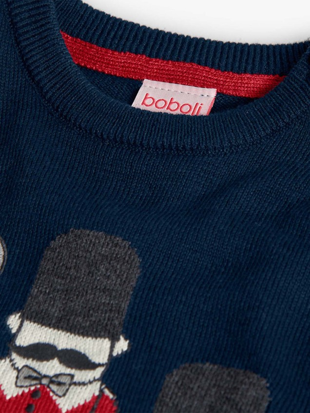 Camisola de Malha Tricotada