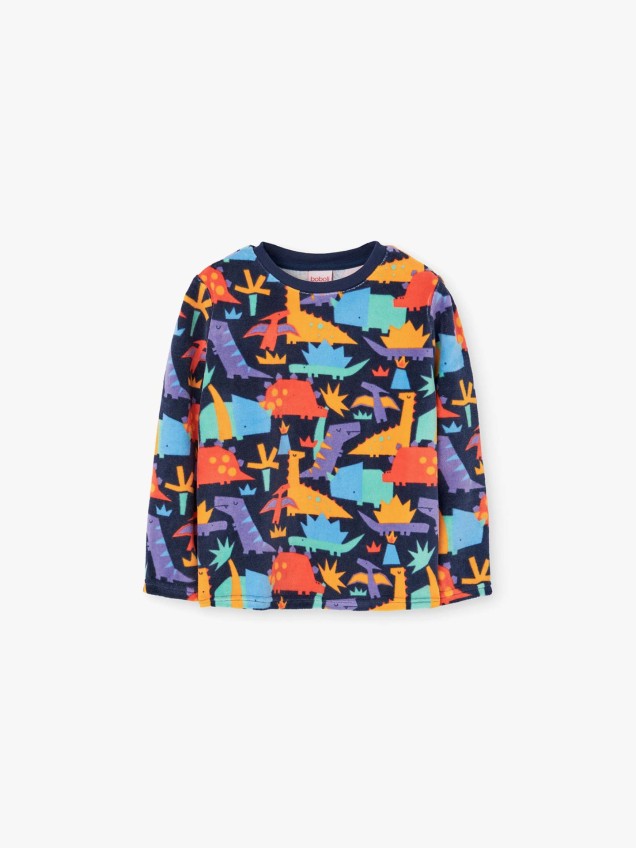 Pijama com Estampado de Dinossauros