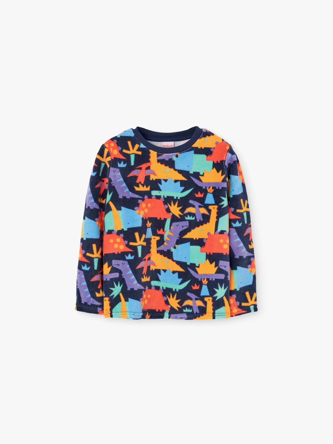 Pijama com Estampado de Dinossauros