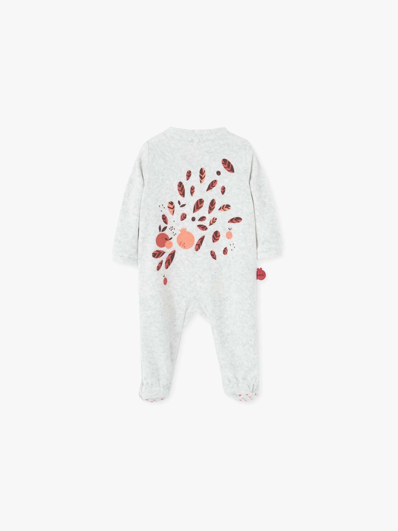 Babygrow de Veludo com Estampado