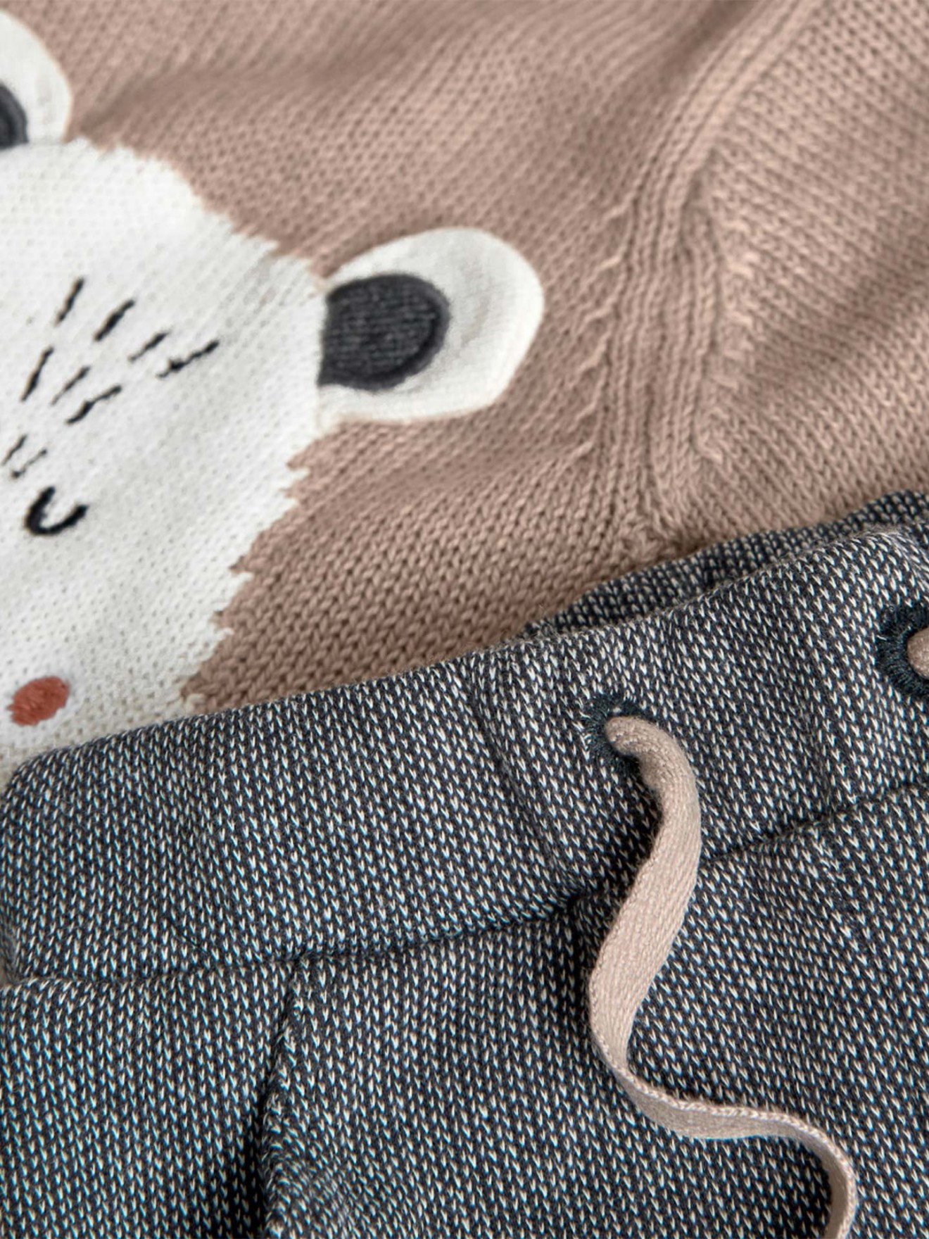 Conjunto de Malha com Urso