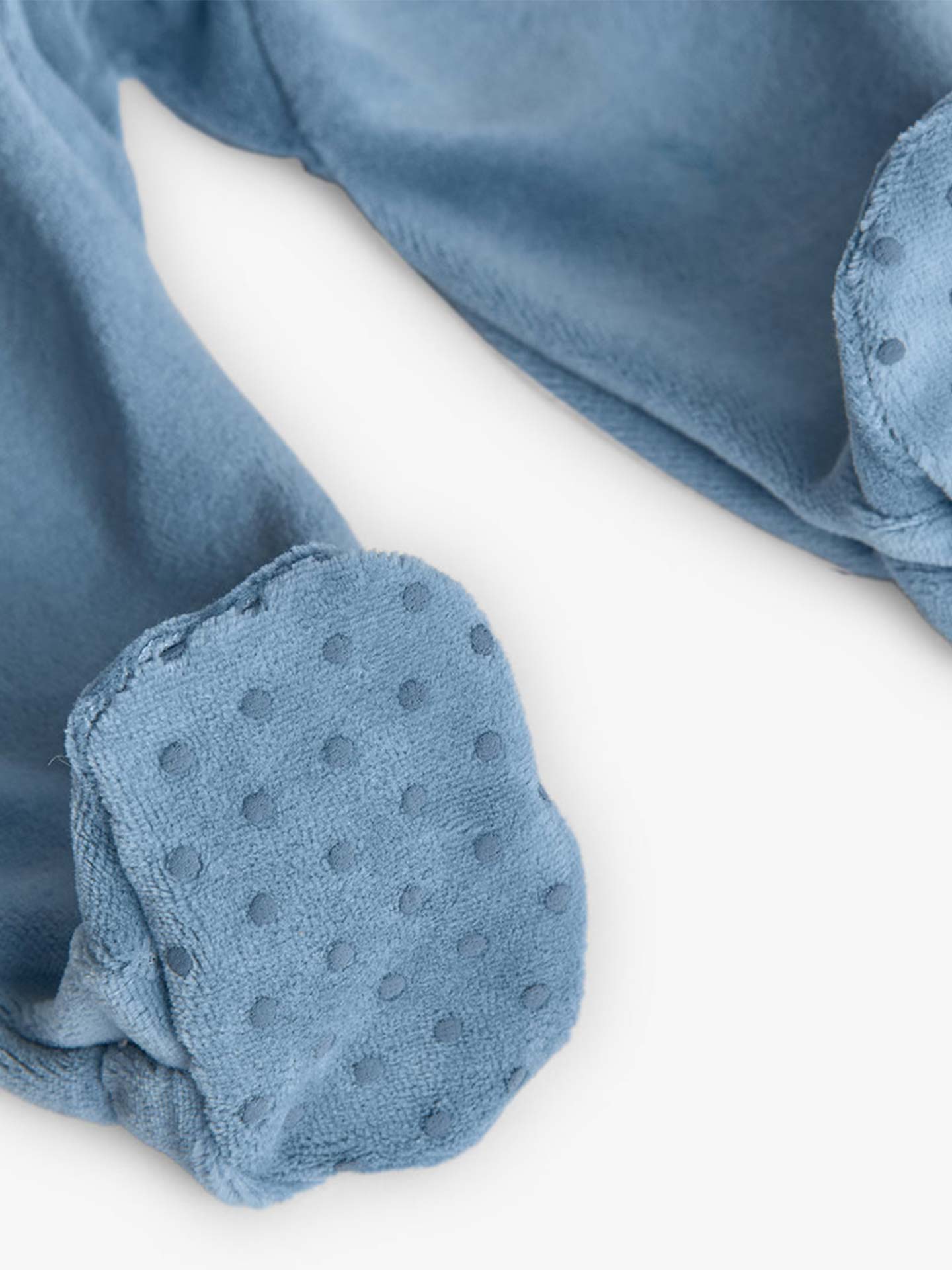 Babygrow de Veludo com Aplicação Urso