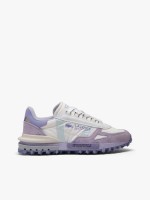 Branco com roxo