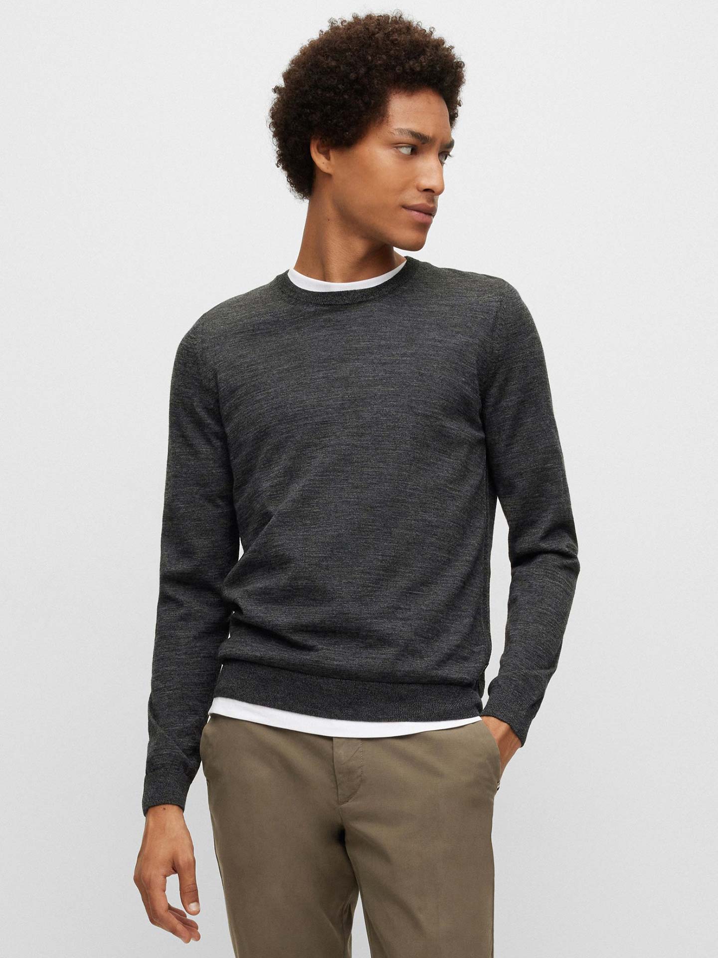 Camisola de Malha Slim Fit