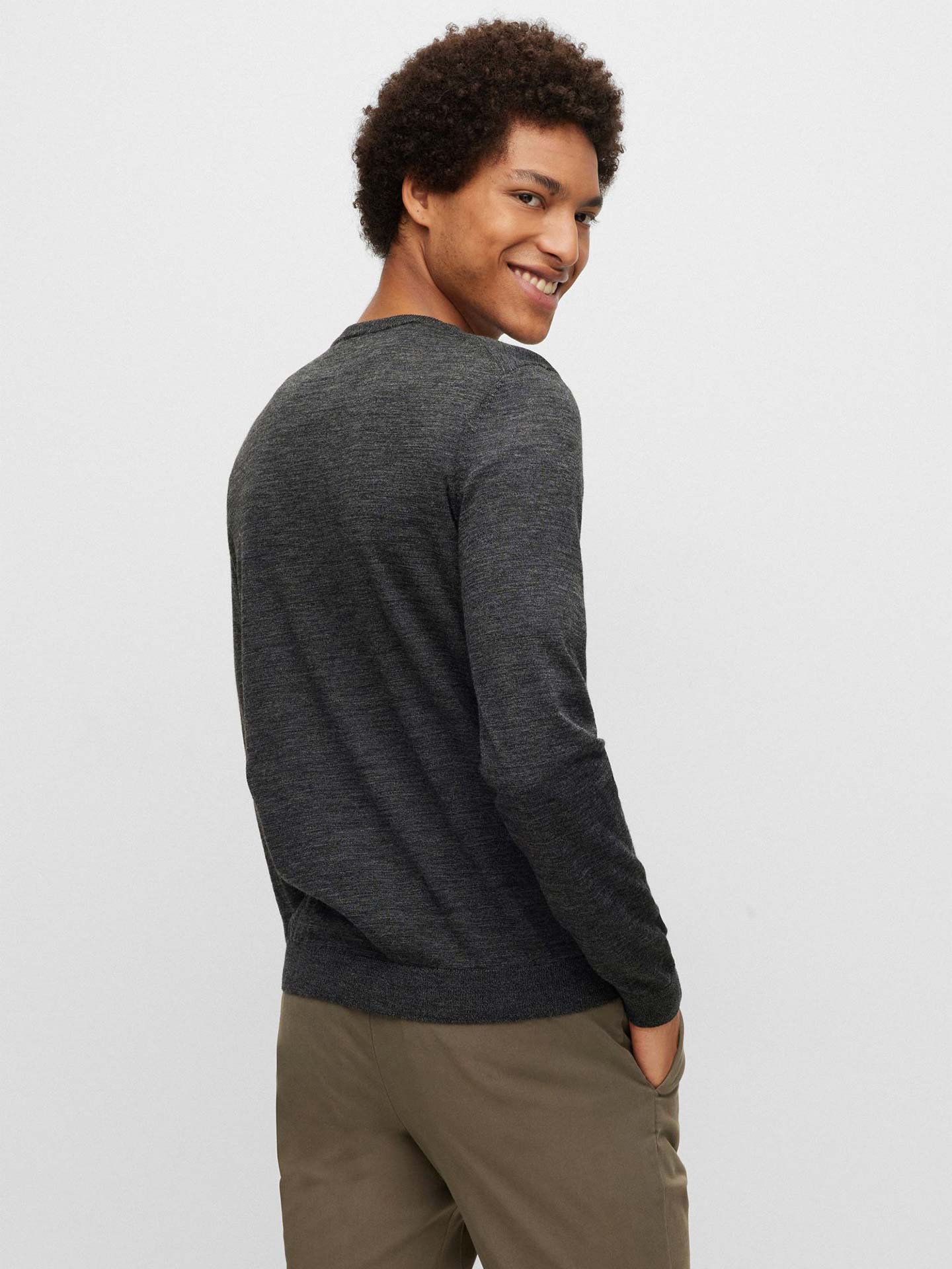 Camisola de Malha Slim Fit