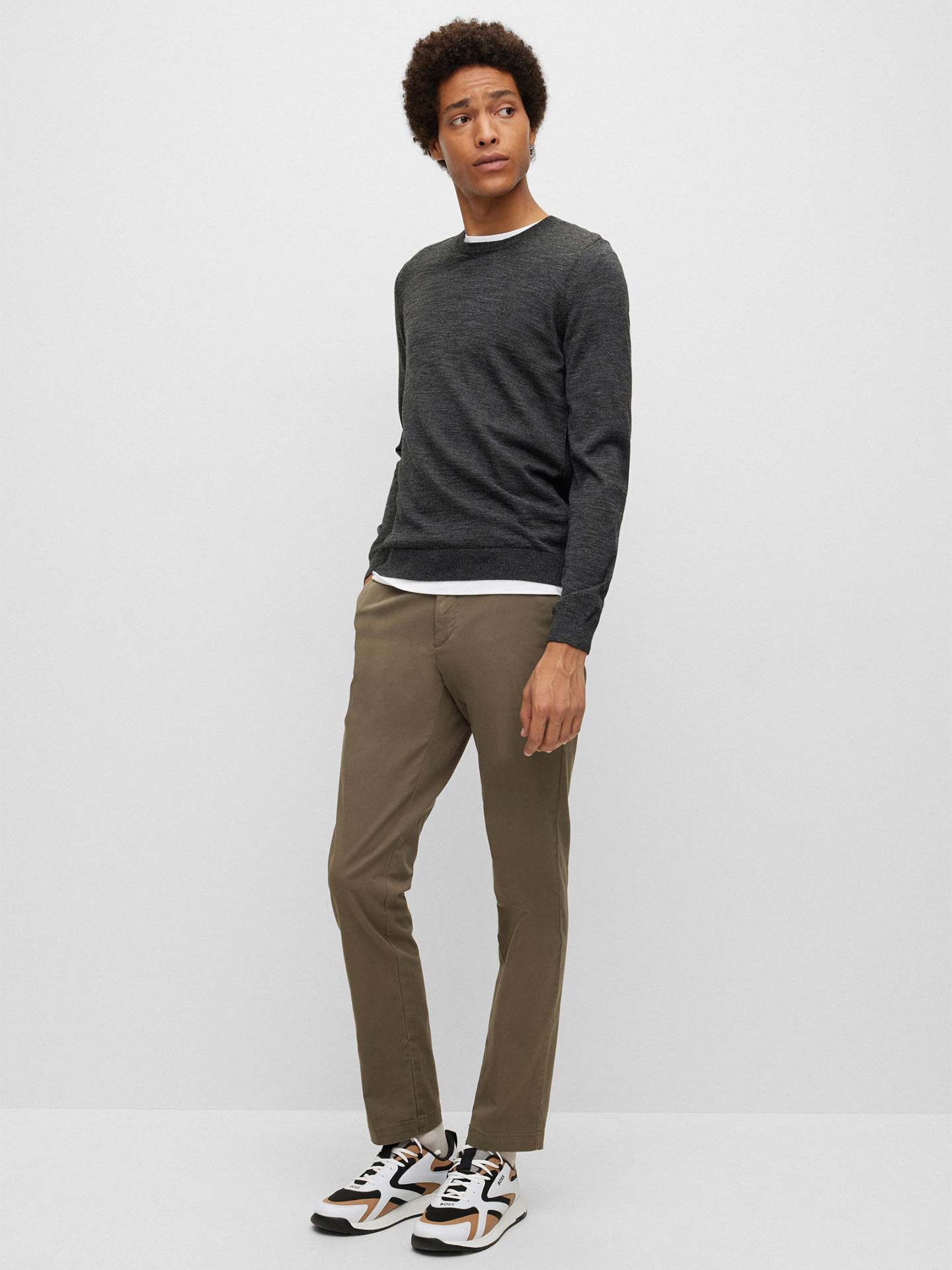 Camisola de Malha Slim Fit