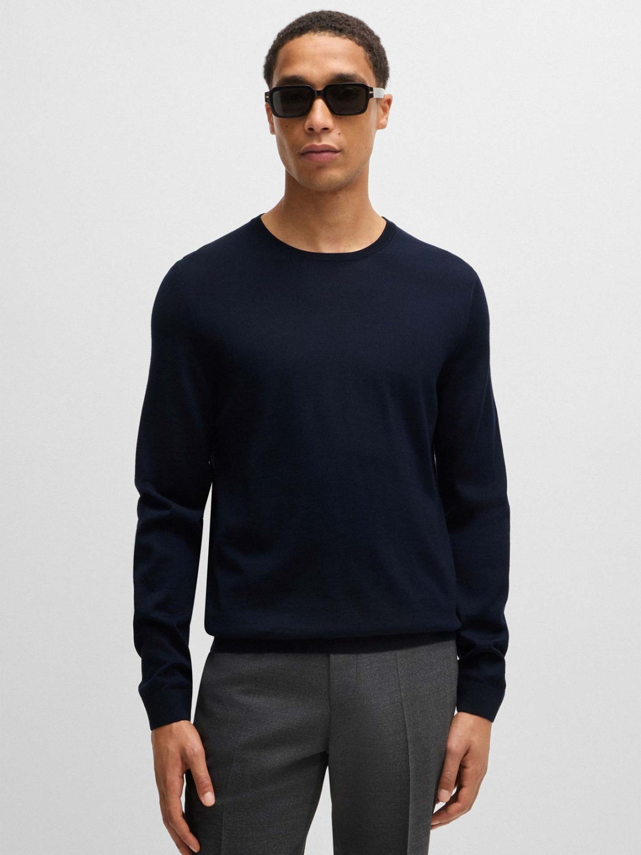 Camisola de Malha Slim Fit