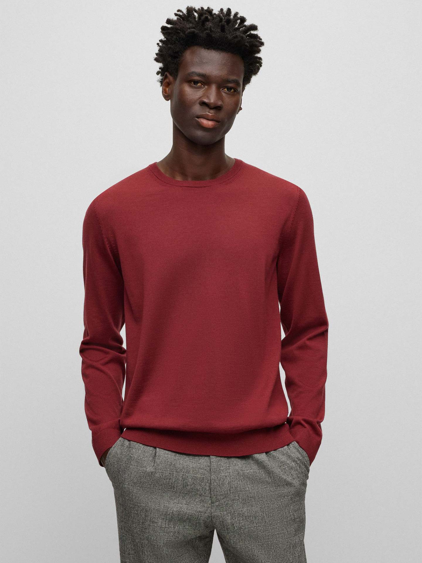 Camisola de Malha Slim Fit