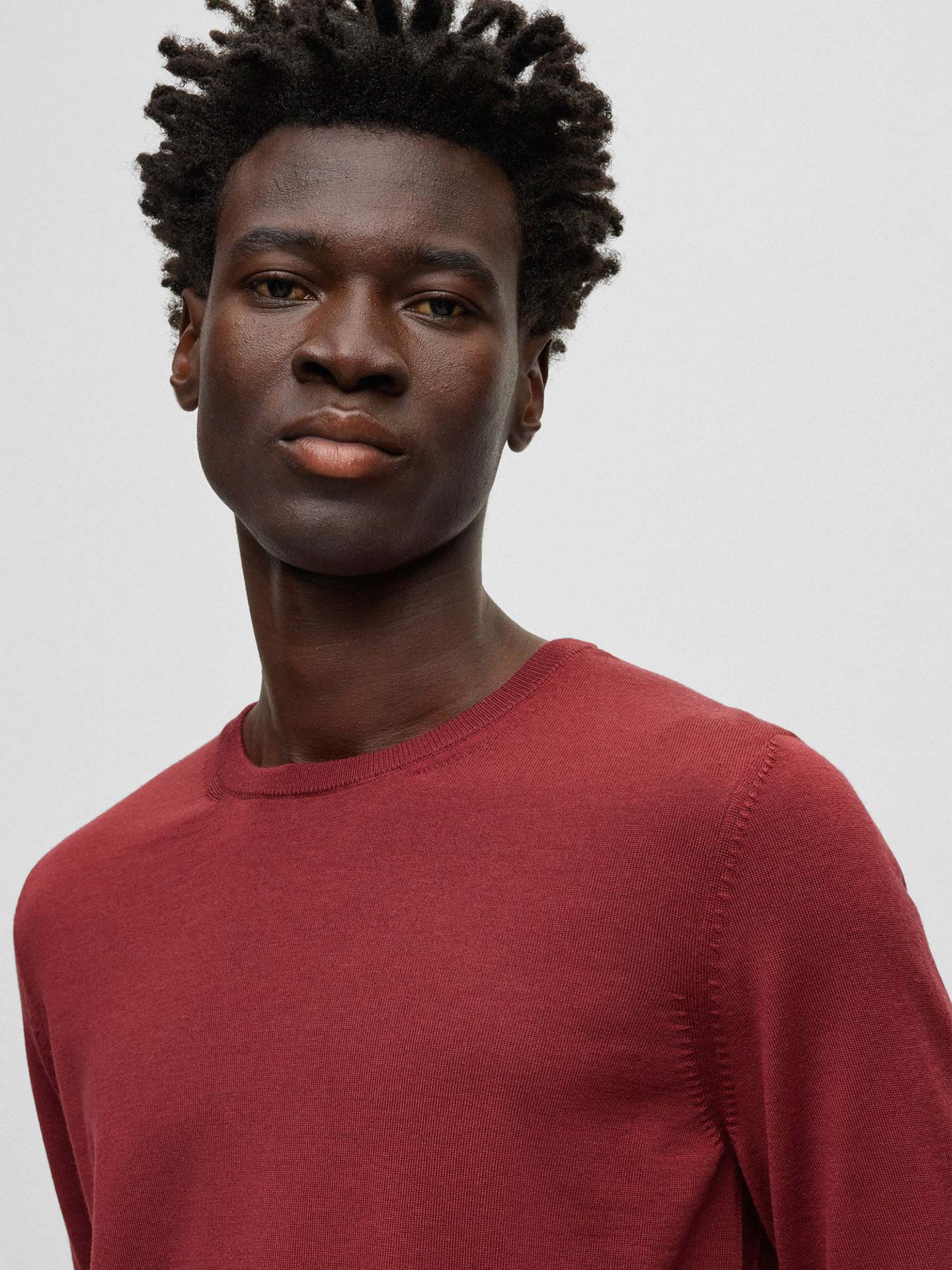 Camisola de Malha Slim Fit