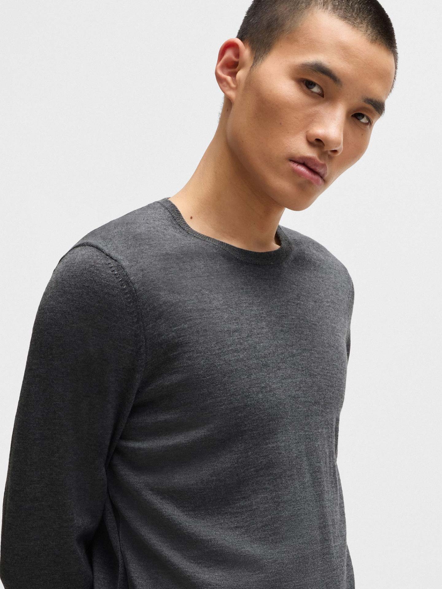 Camisola de Malha Slim Fit