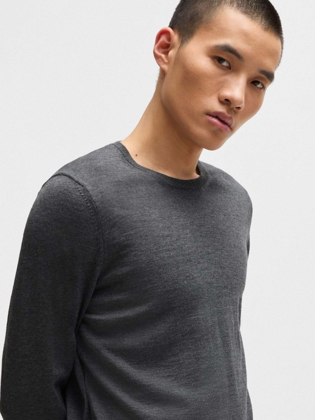 Camisola de Malha Slim Fit