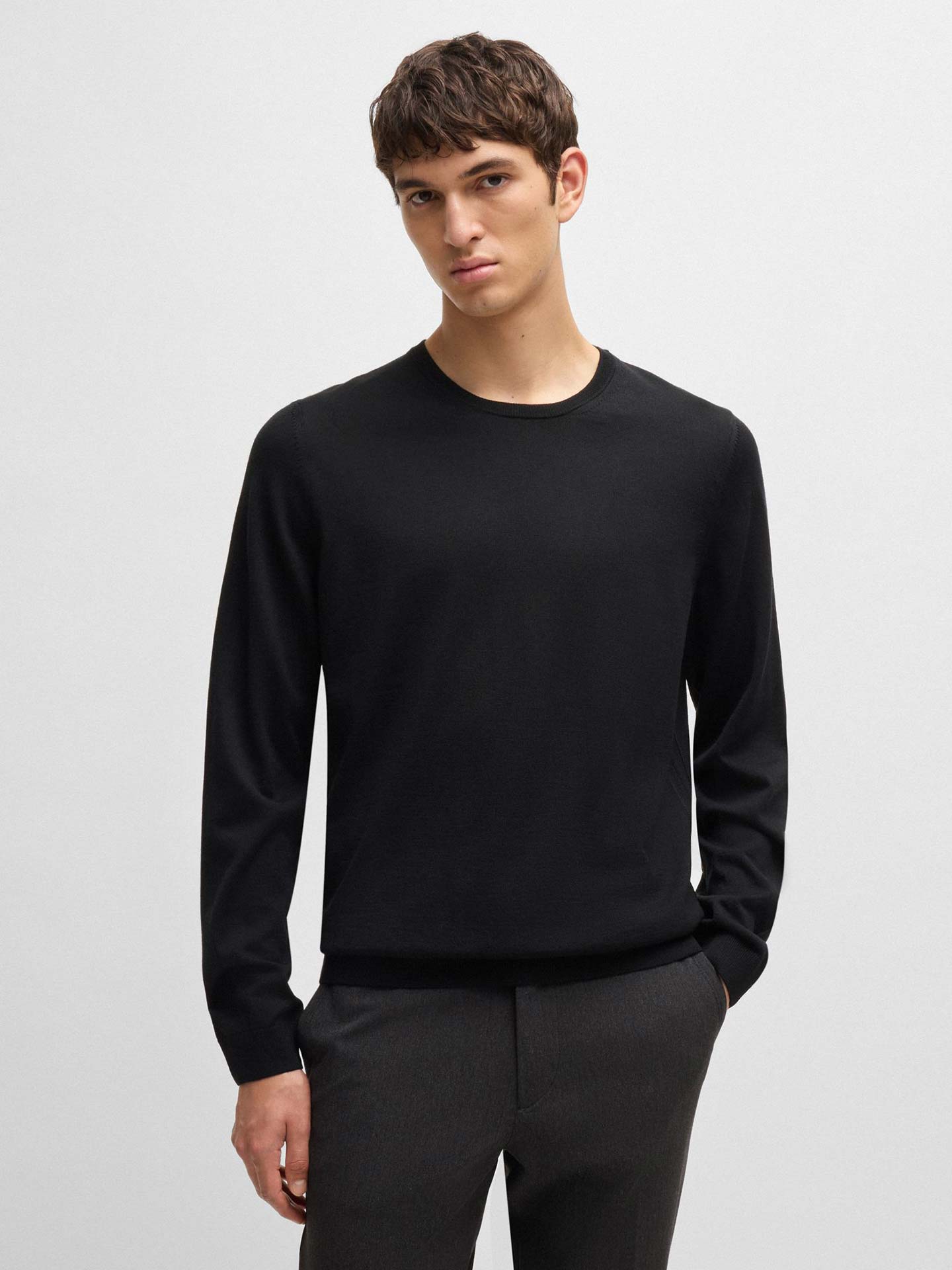 Camisola de Malha Slim Fit