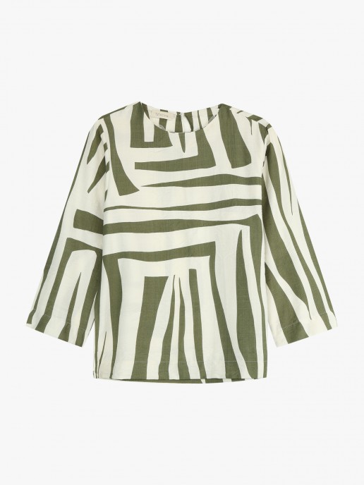 Blusa com Padro