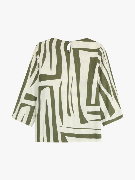 Blusa com Padro