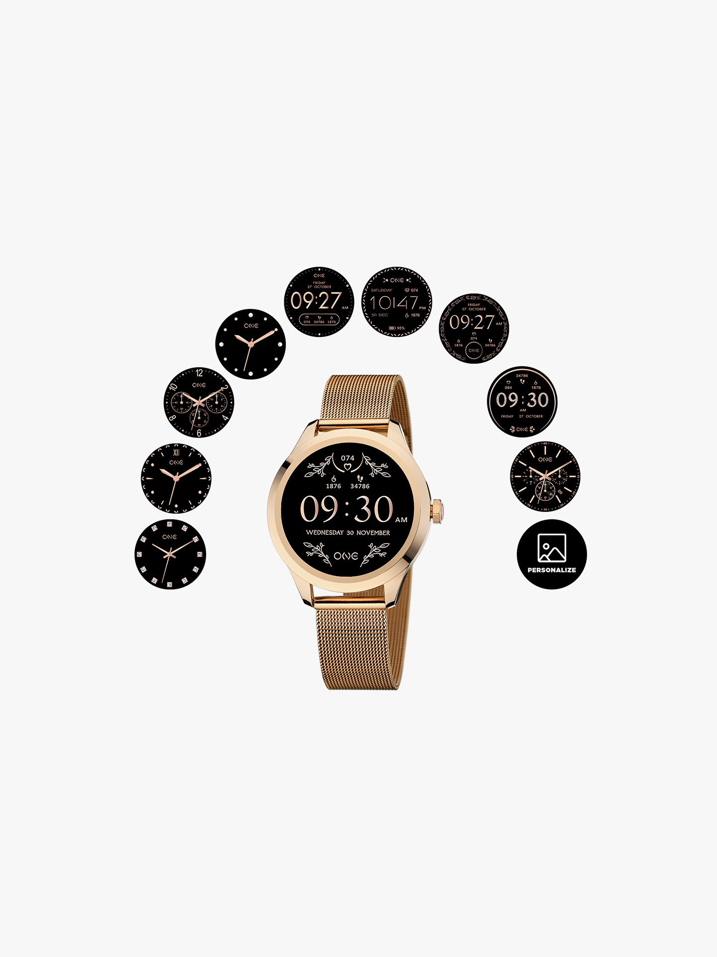 Smartwatch One Mini Rosegold