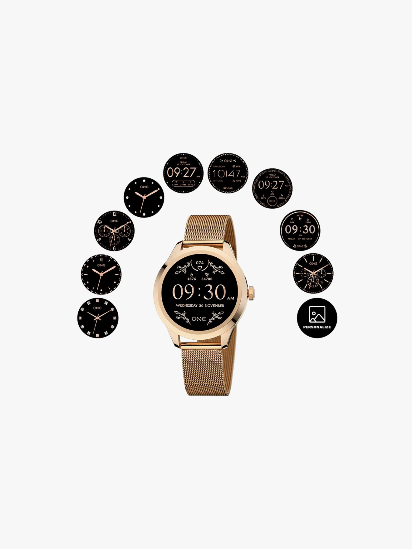 Smartwatch One Mini Rosegold