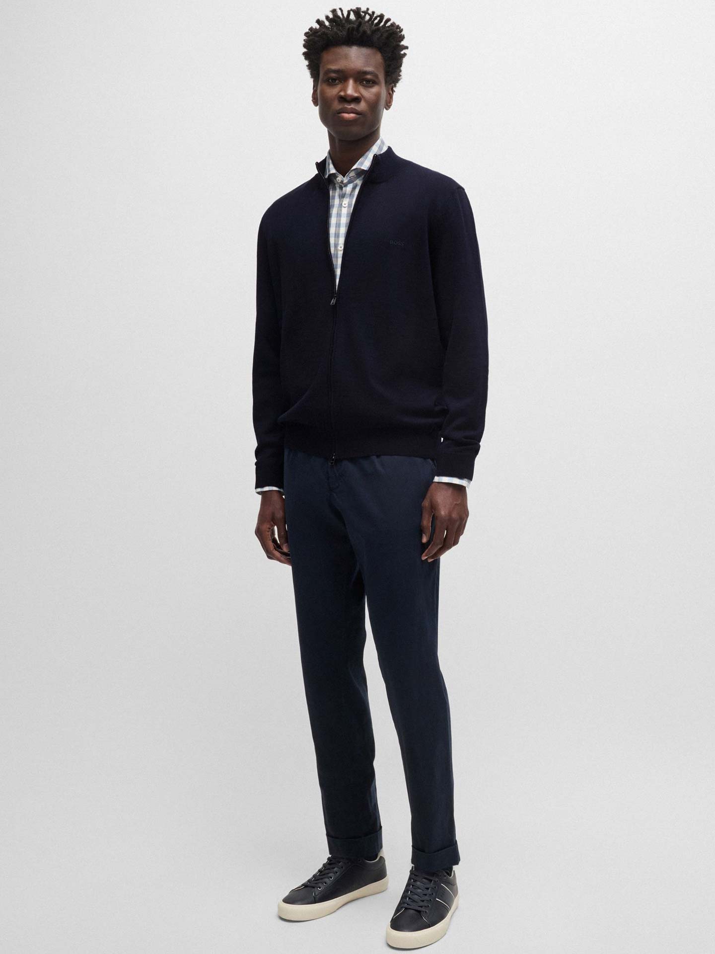 Casaco de Malha Regular Fit