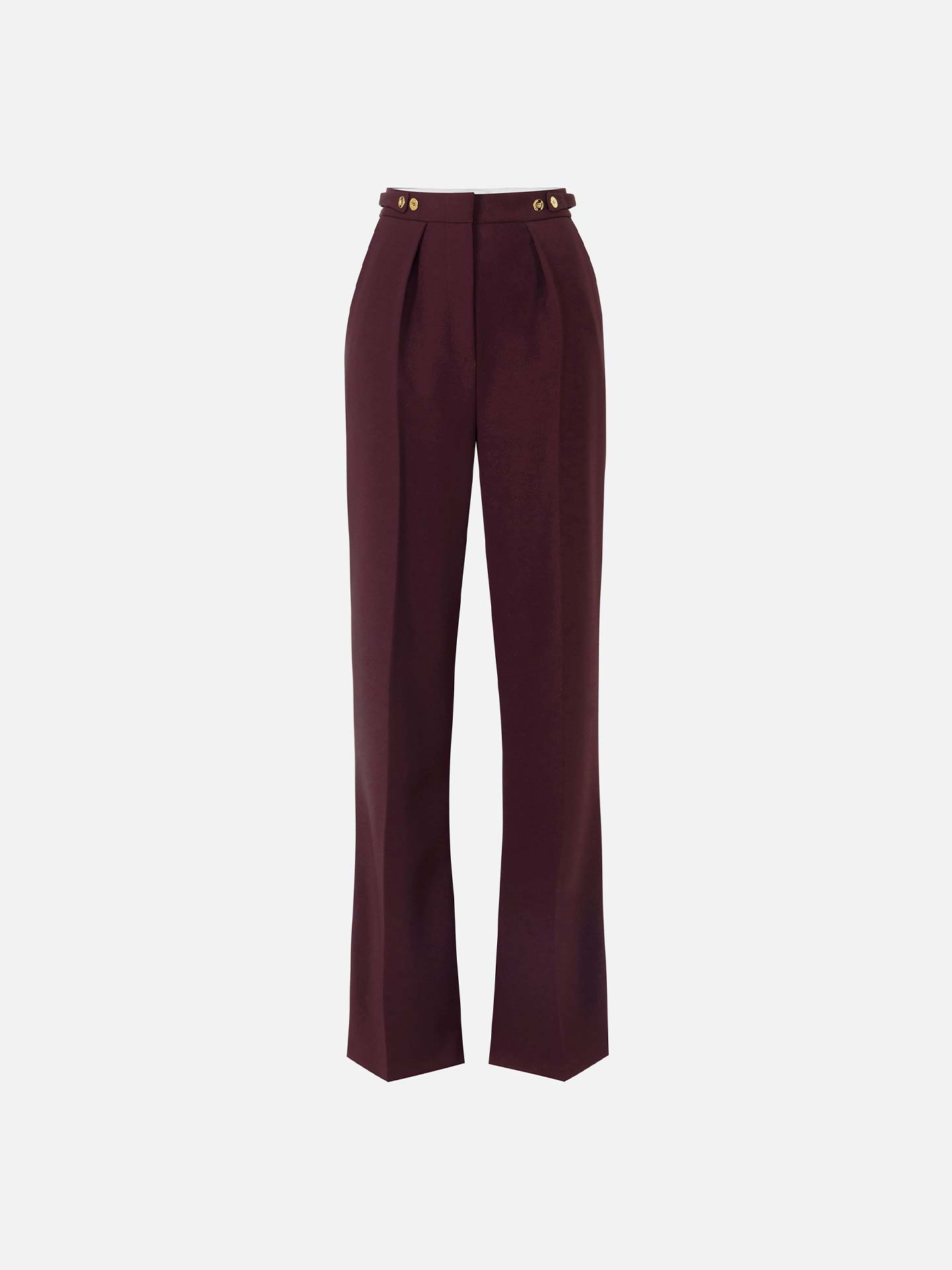 Calças com Detalhes Dourados