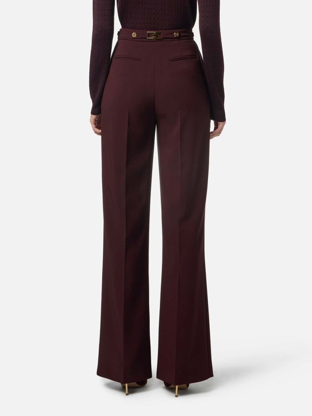 Calças com Detalhes Dourados