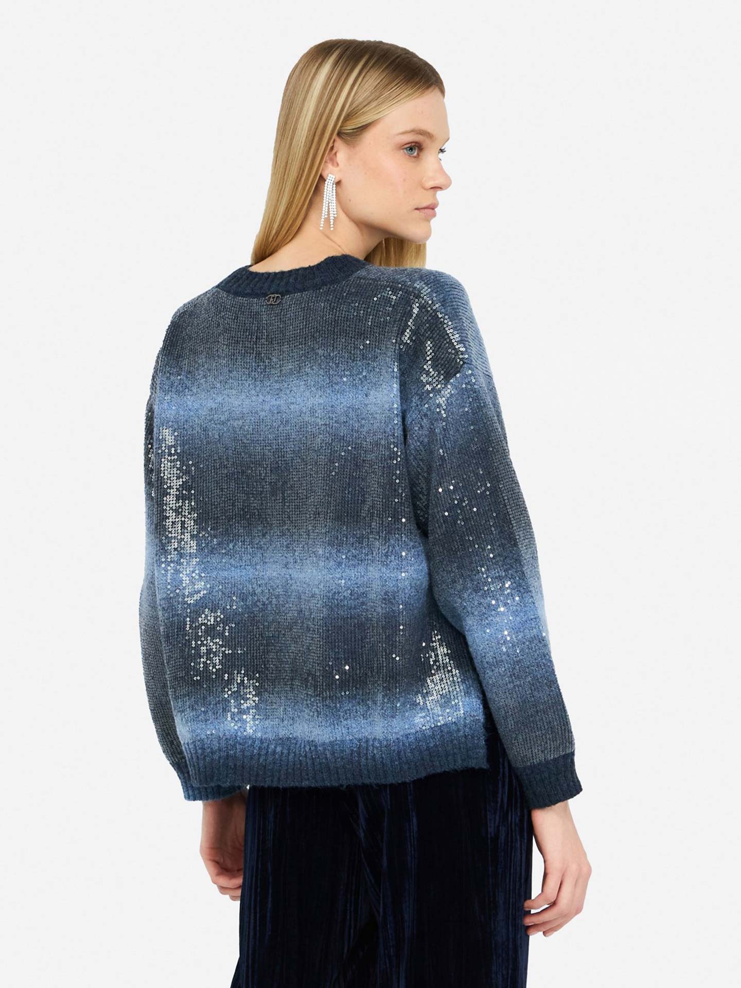 Camisola de Malha com Lantejoulas