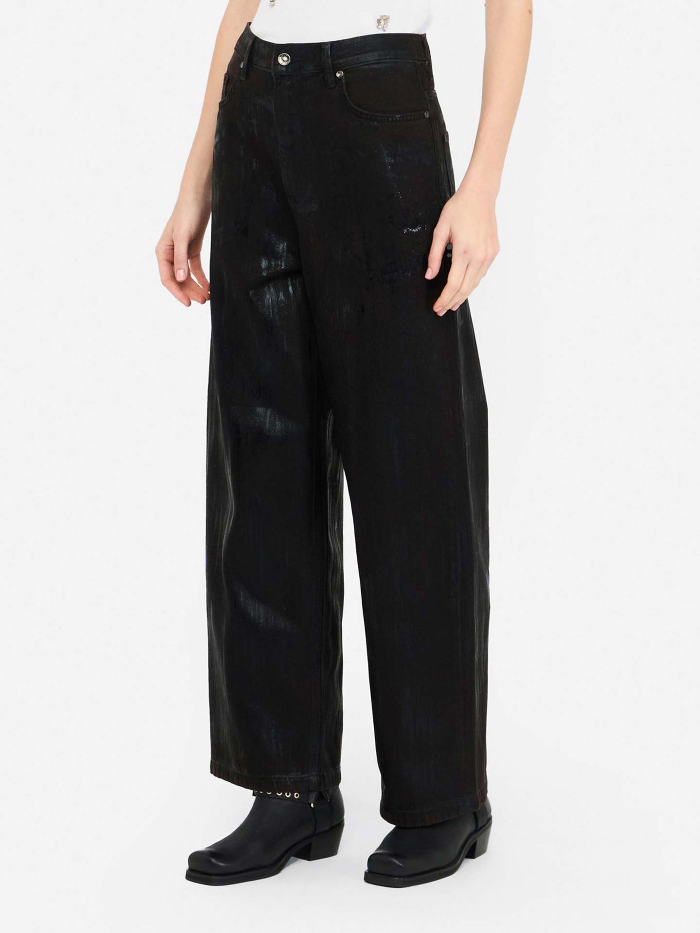 Calças de Ganga Flared Fit