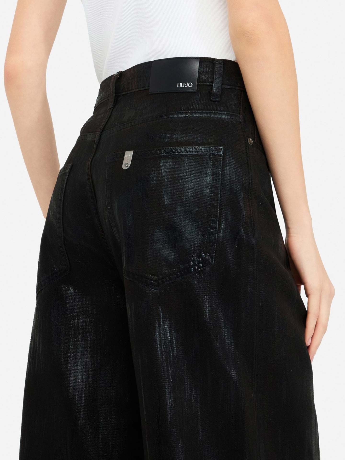 Calças de Ganga Flared Fit