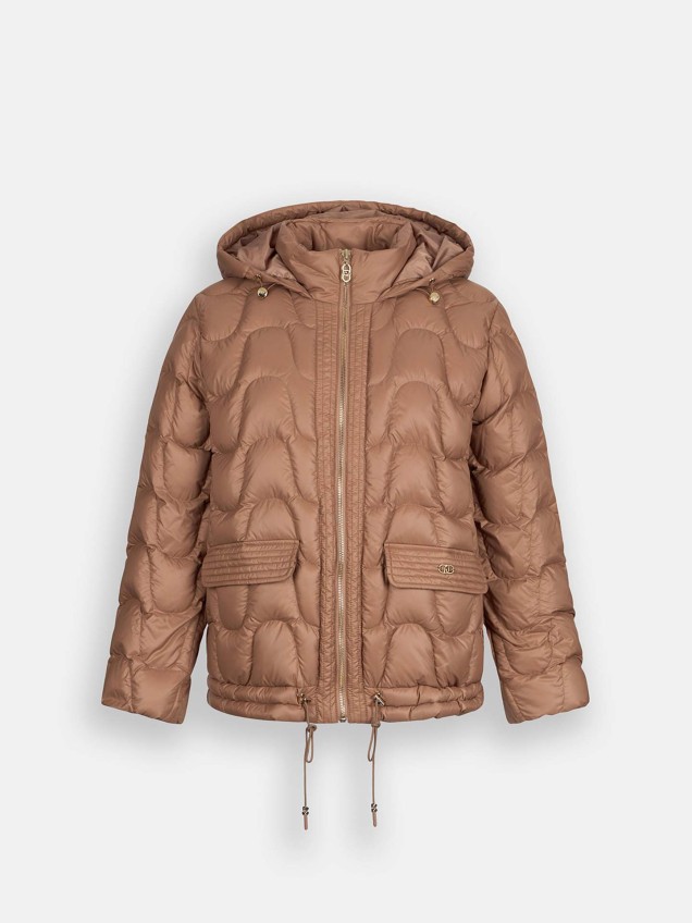 Blusão Acolchoado com Capuz