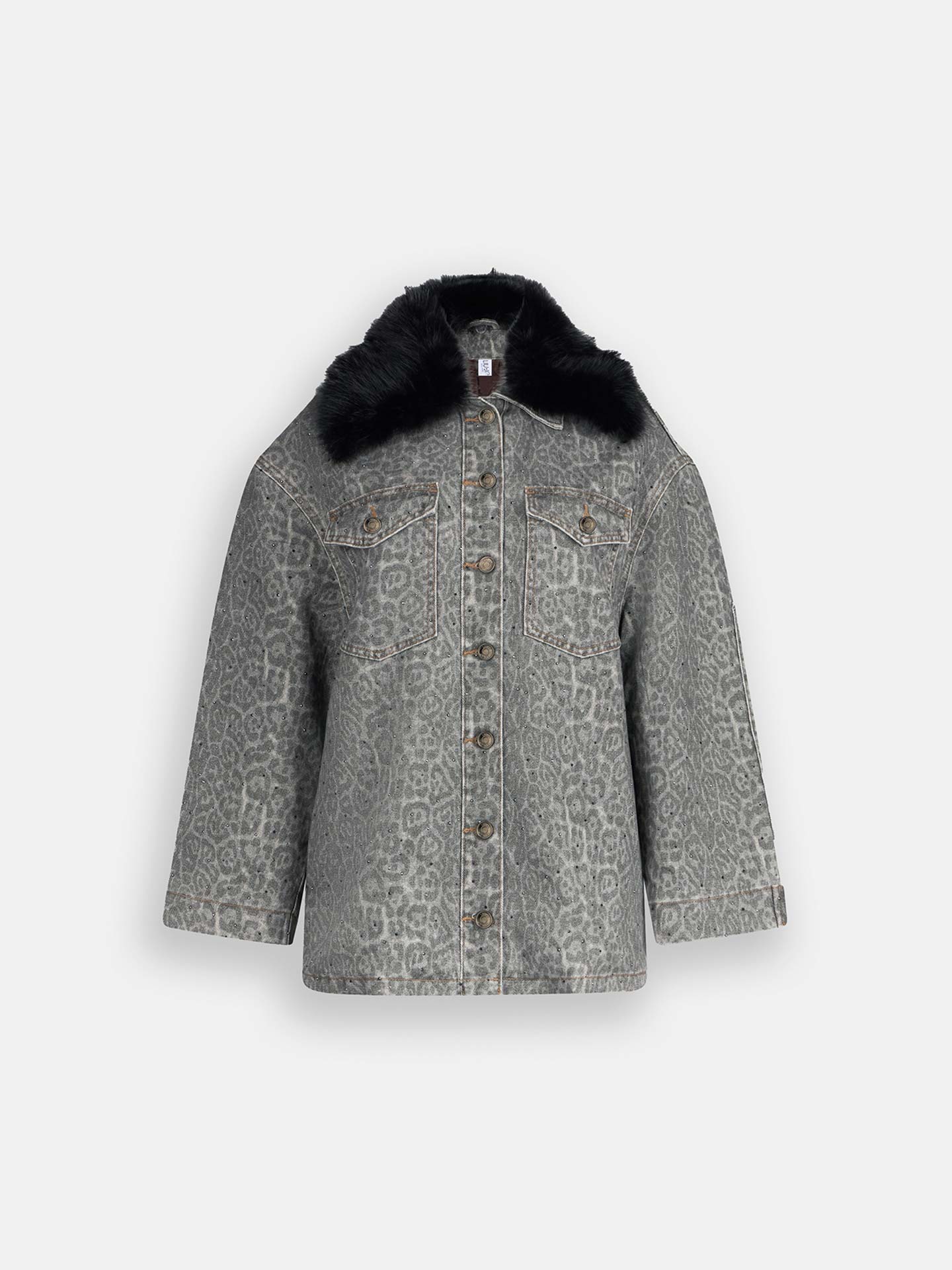 Casaco de Ganga Animal Print