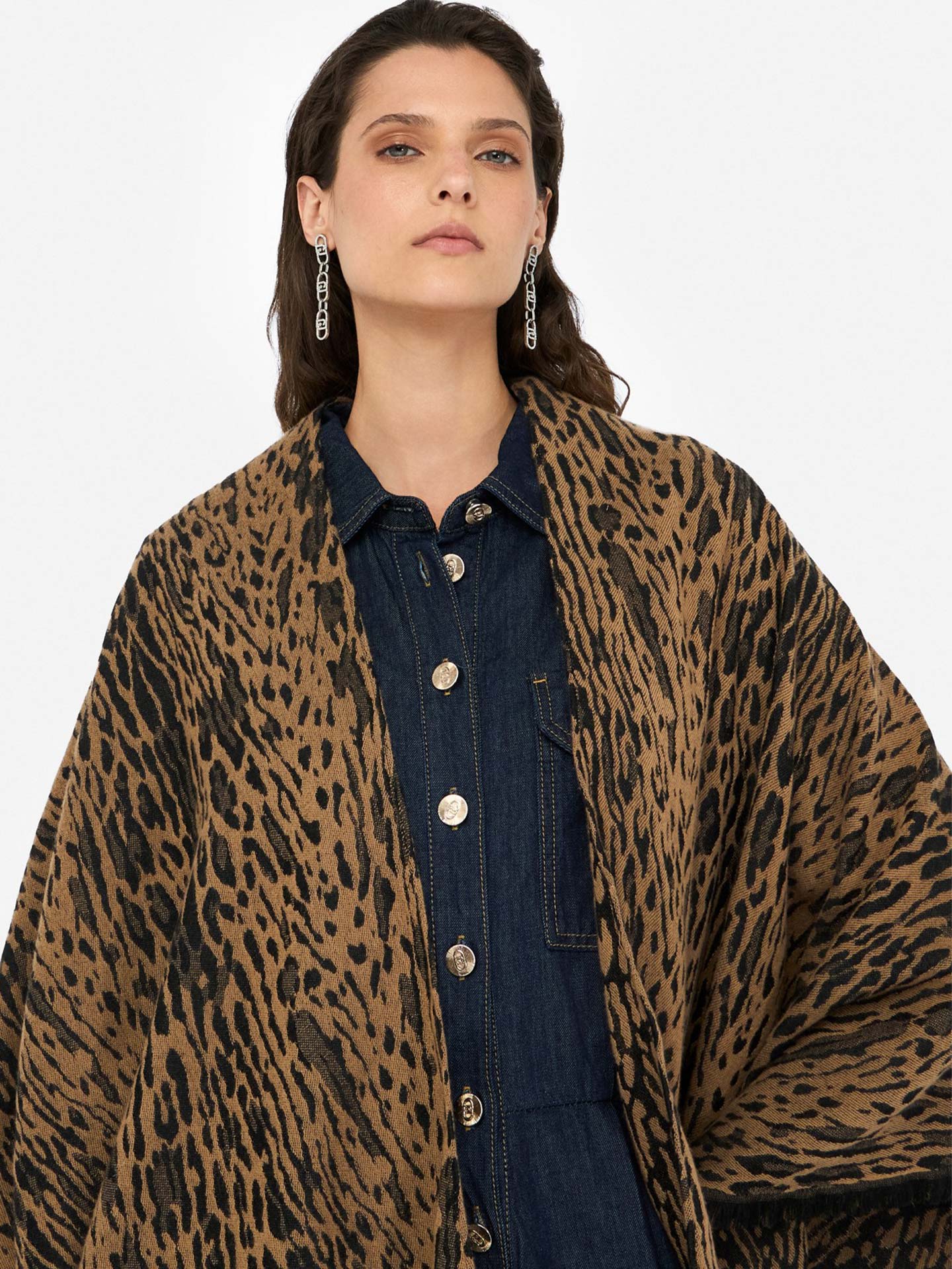 Poncho Animal Print