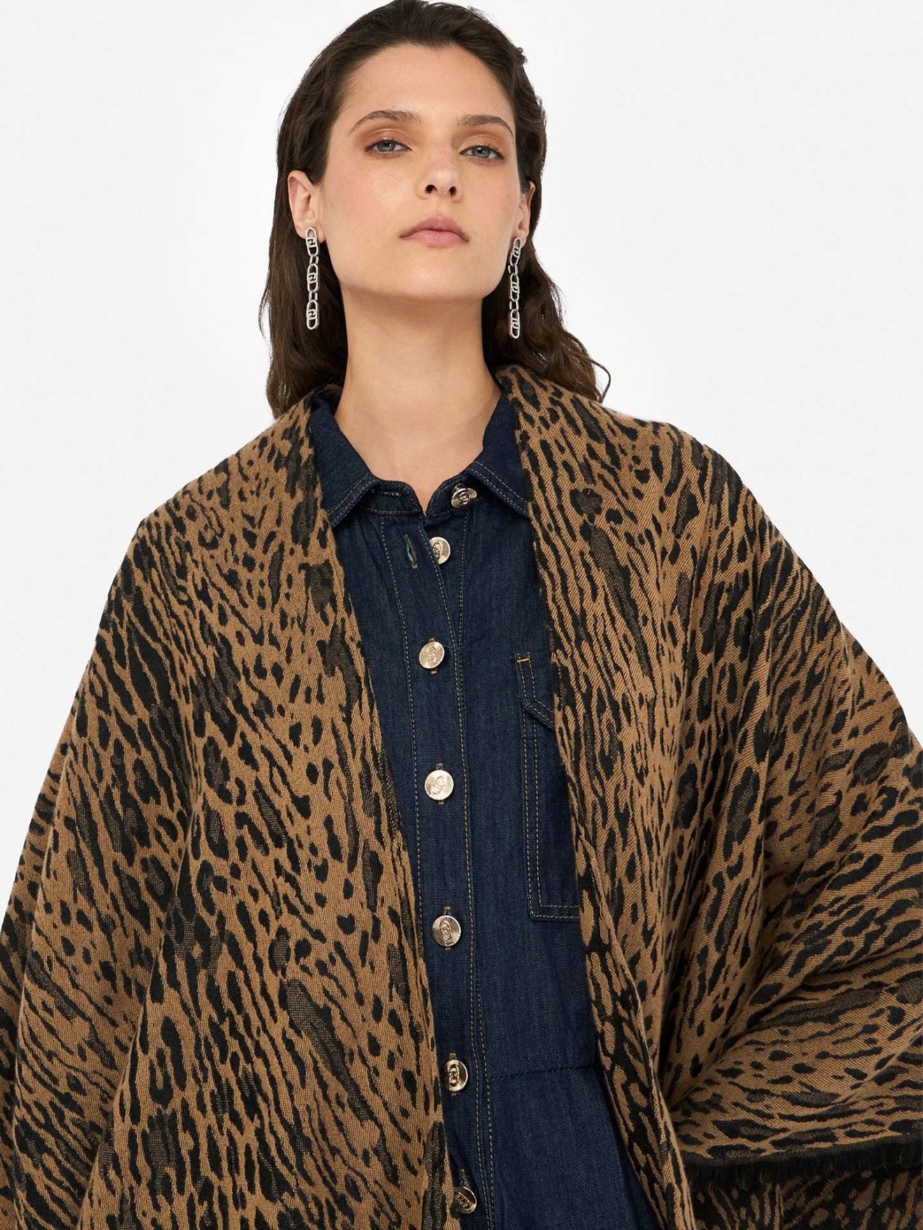 Poncho Animal Print