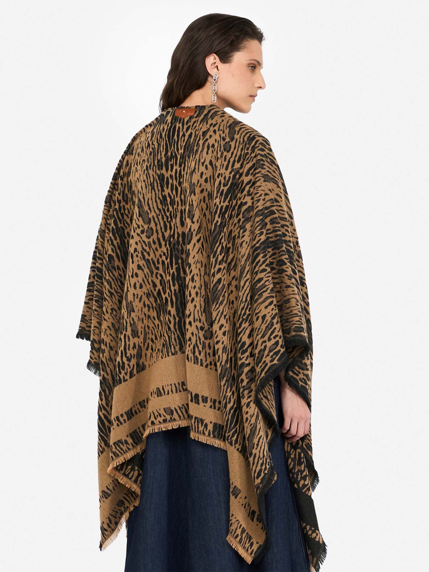 Poncho Animal Print